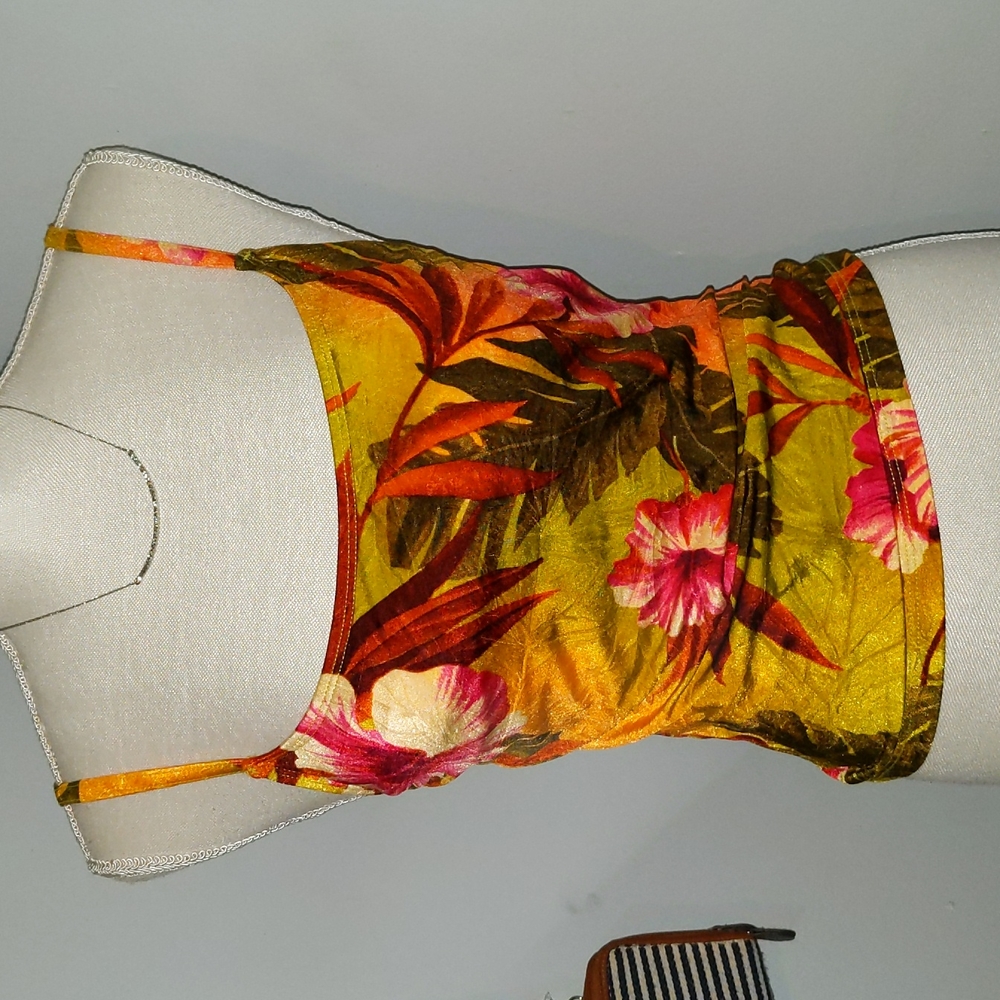Sun Blush | Floral Bikini Top
